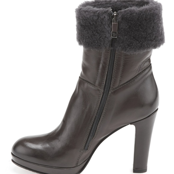 Alberto Fermani Leather Ankle Boots NIB 9.5 ITALY - Picture 2 of 8